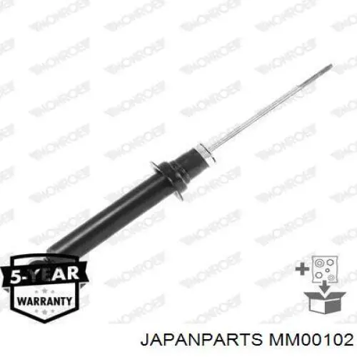 Amortiguador trasero MM00102 Japan Parts