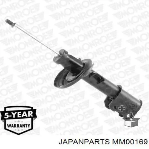 Amortiguador eje delantero izquierda Japan Parts MM00169