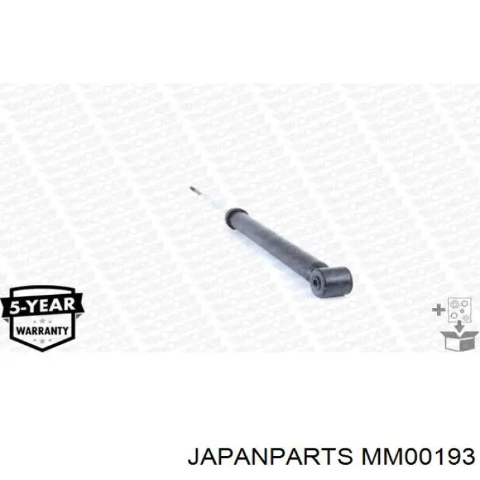 Amortiguador trasero MM00193 Japan Parts