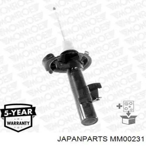 Amortiguador delantero derecho MM00231 Japan Parts