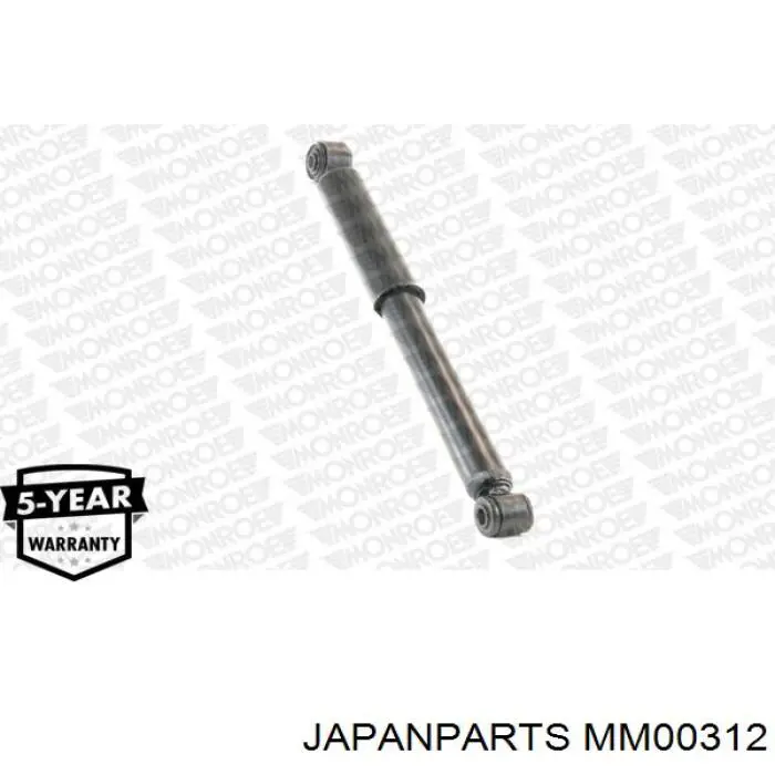 Amortiguador trasero MM00312 Japan Parts
