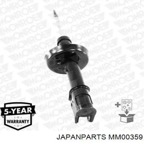 Amortiguador delantero izquierdo MM00359 Japan Parts