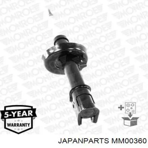 Amortiguador delantero derecho MM00360 Japan Parts