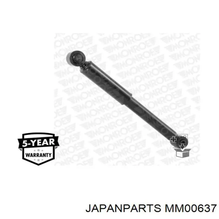 Amortiguadores traseros Japan Parts MM00637