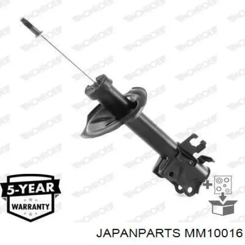 MM10016 Japan Parts amortiguador delantero derecho