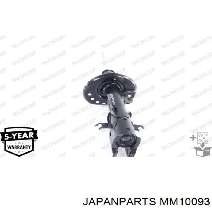 MM10093 Japan Parts Amortiguador eje delantero derecha