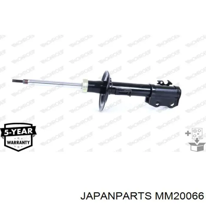 Amortiguador delantero izquierdo MM20066 Japan Parts