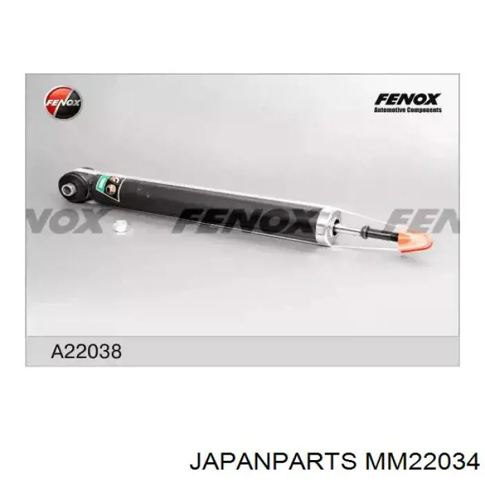 Amortiguador delantero izquierdo MM22034 Japan Parts