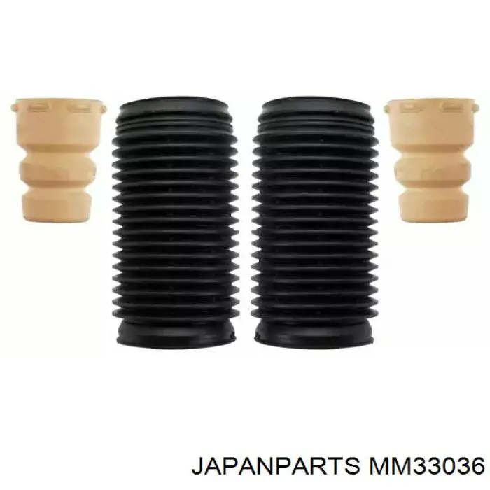 Amortiguador delantero izquierdo MM33036 Japan Parts