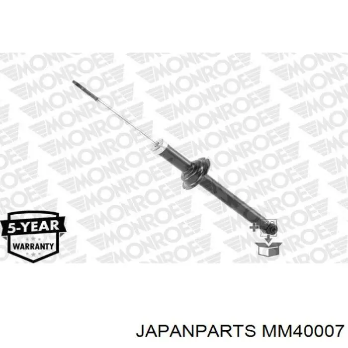 Amortiguadores traseros Japan Parts MM40007