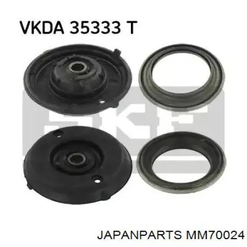 Amortiguador delantero derecho MM70024 Japan Parts