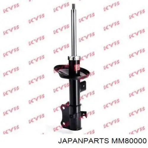 Amortiguador eje delantero izquierda Japan Parts MM80000