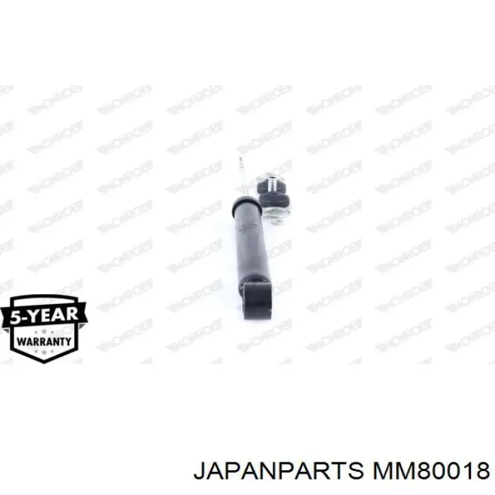 Amortiguador trasero MM80018 Japan Parts