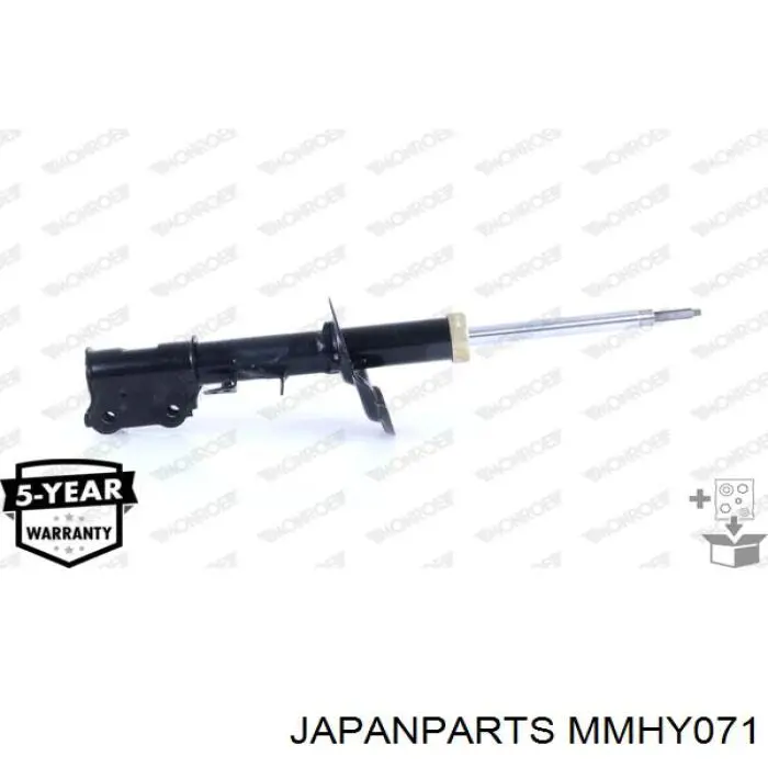 MMHY071 Japan Parts amortiguador delantero izquierdo