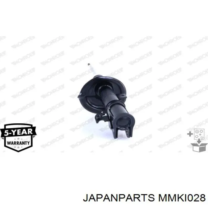 Amortiguador trasero MMKI028 Japan Parts