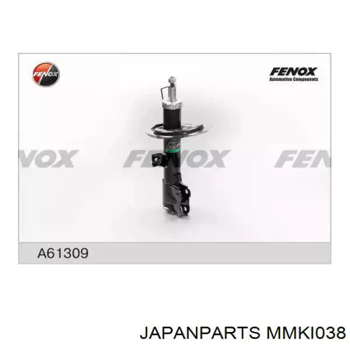 Amortiguador eje delantero izquierda Japan Parts MMKI038