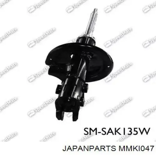 MMKI047 Japan Parts amortiguador delantero izquierdo