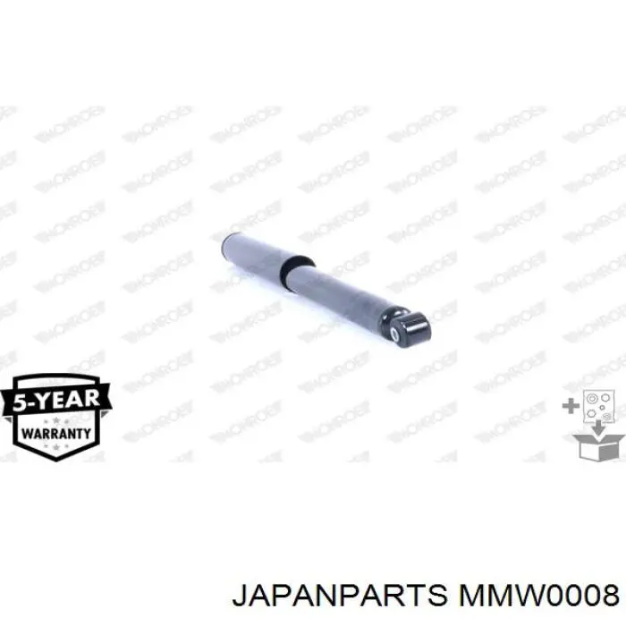 Amortiguador trasero Japan Parts MMW0008 precio, desde 39,42 EUR