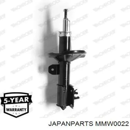 Amortiguador delantero izquierdo MMW0022 Japan Parts