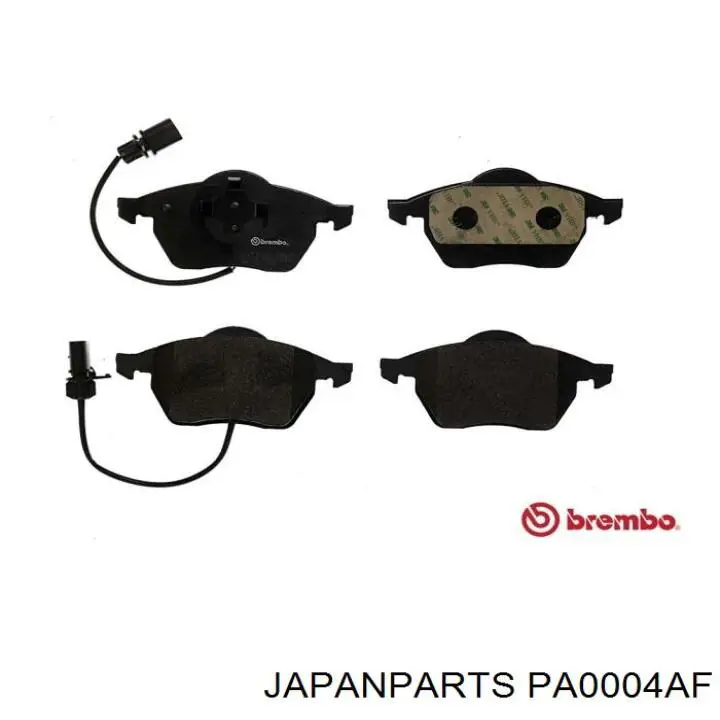 Pastillas de freno delanteras Audi A6 4F2