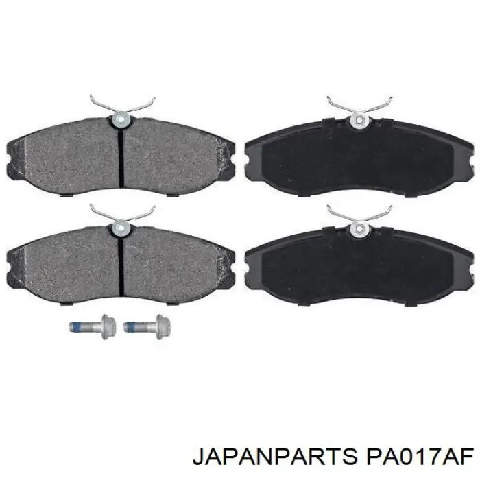 PA-017AF Japan Parts pastillas de freno delanteras