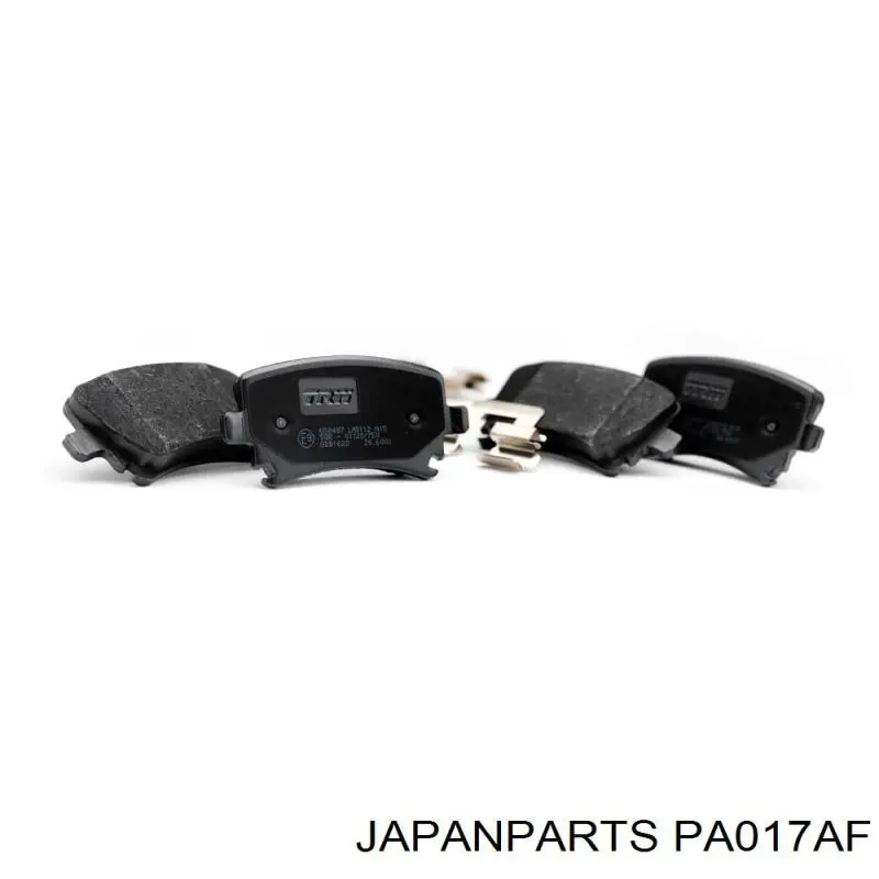 Pastillas freno delanteras Japan Parts PA017AF precio, desde 29,30 EUR