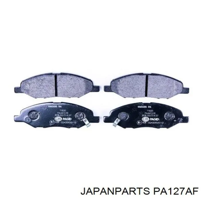Pastillas freno delanteras Japan Parts PA127AF precio, desde 24,90 EUR