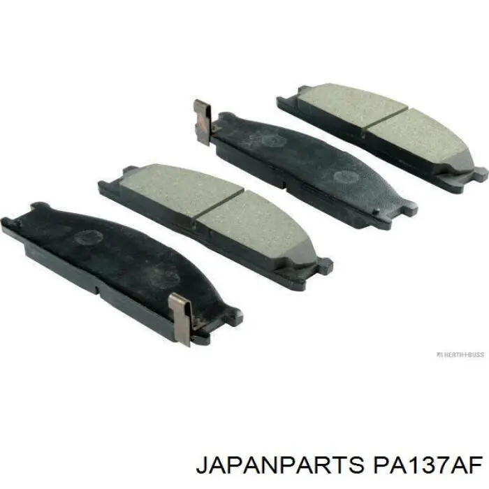 PA-137AF Japan Parts pastillas de freno delanteras