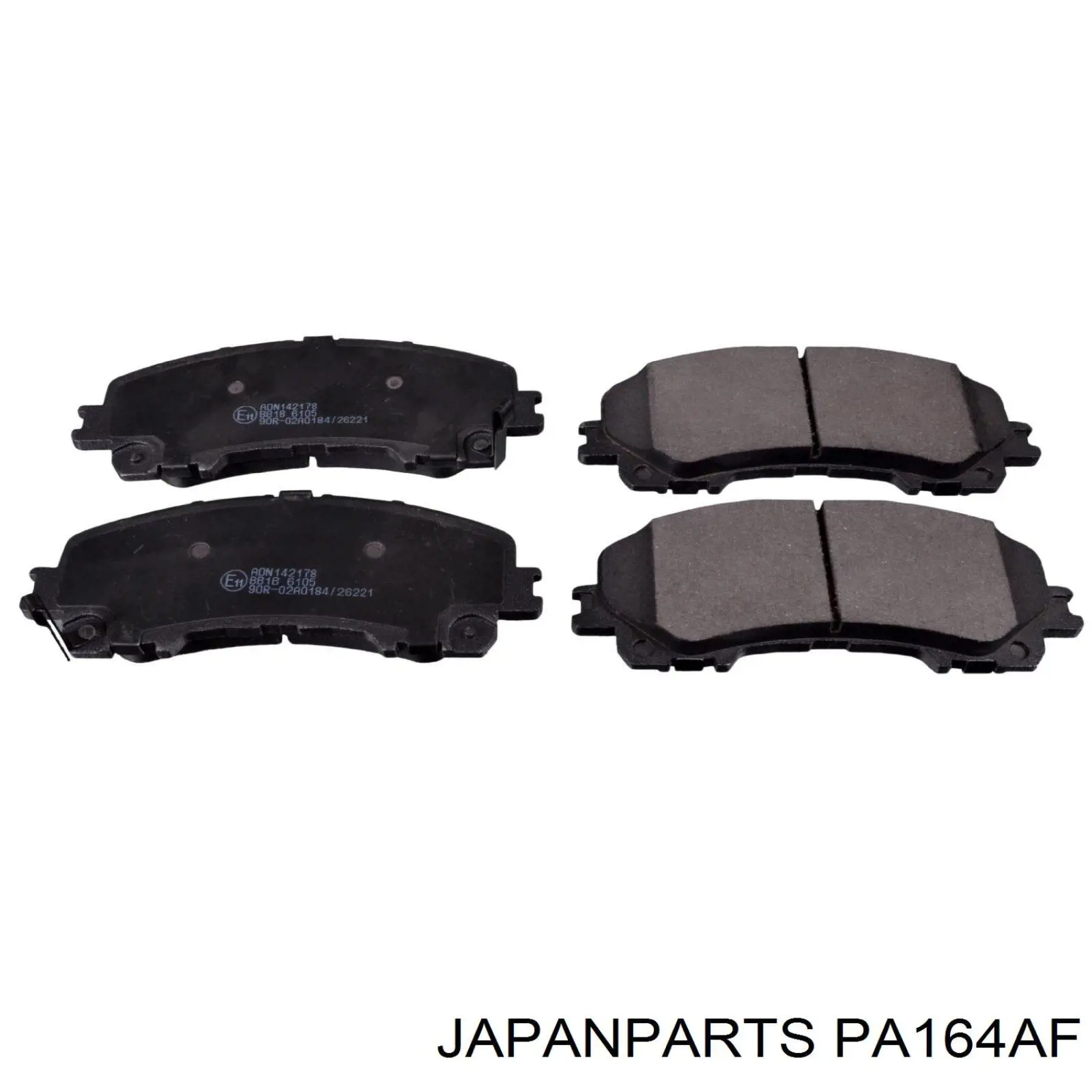 Pastillas freno delanteras Japan Parts PA164AF precio, desde 61,03 EUR