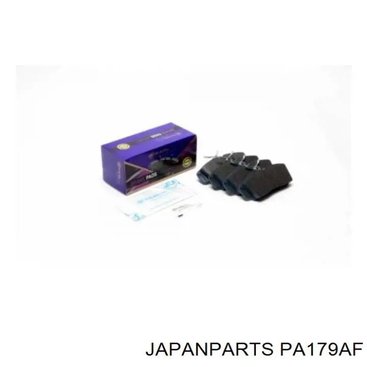 Pastillas de freno PA179AF Japan Parts