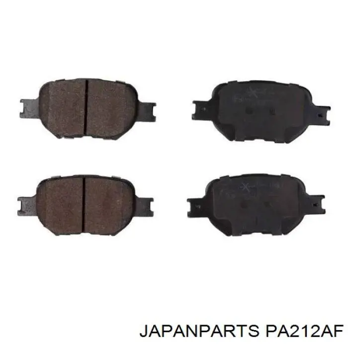 Pastillas freno delanteras Japan Parts PA212AF precio, desde 27,01 EUR