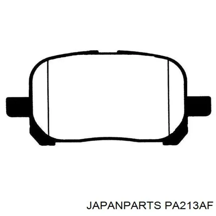 Comprar PA213AF Japan Parts Pastillas delanteras de freno