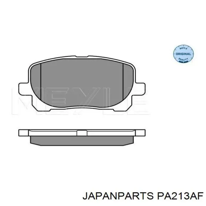 Pastillas freno delanteras Japan Parts PA213AF precio, desde 25,13 EUR
