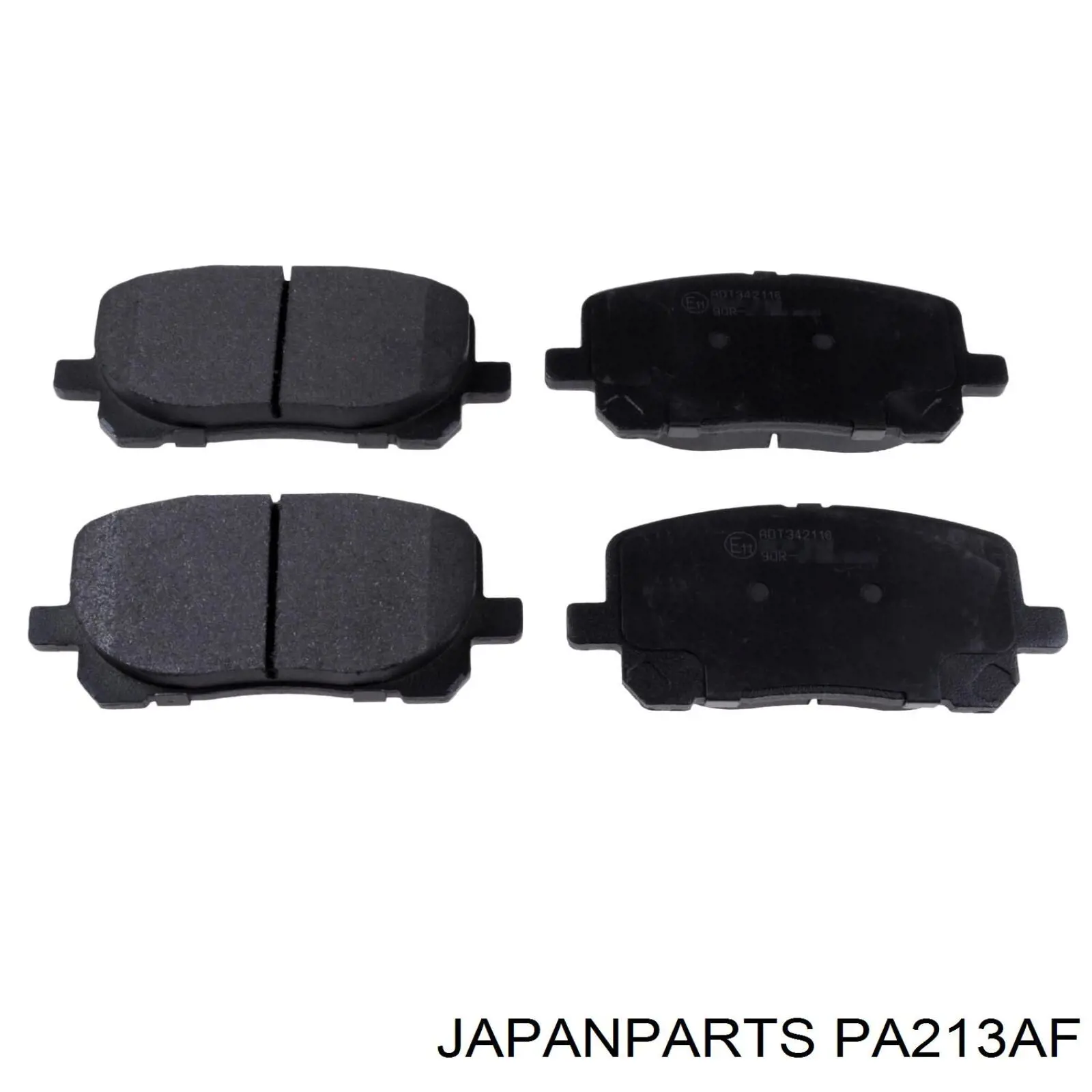 PA213AF Japan Parts pastillas de freno delanteras