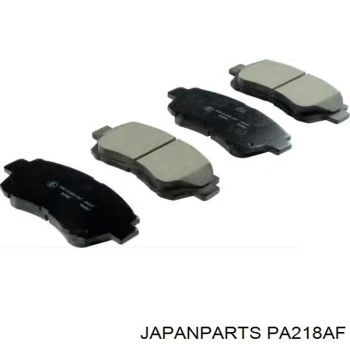 Pastillas freno delanteras Japan Parts PA218AF precio, desde 52,07 EUR