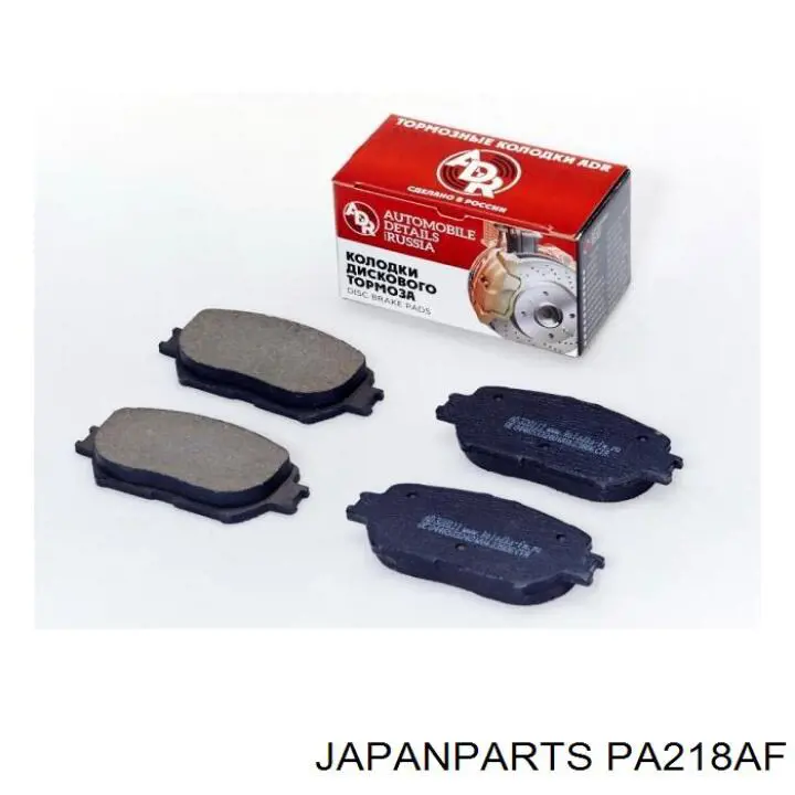 Comprar PA218AF Japan Parts Pastillas delanteras de freno