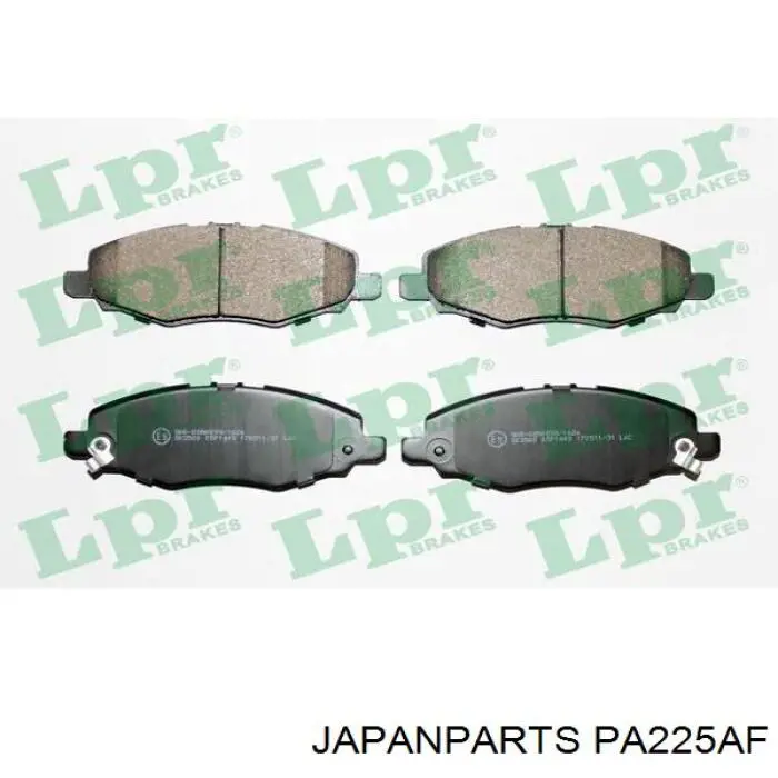 PA225AF Japan Parts Pastillas delanteras