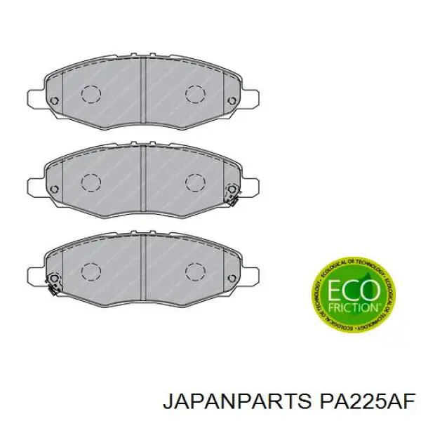 Pastillas freno delanteras Japan Parts PA225AF precio, desde 26,20 EUR