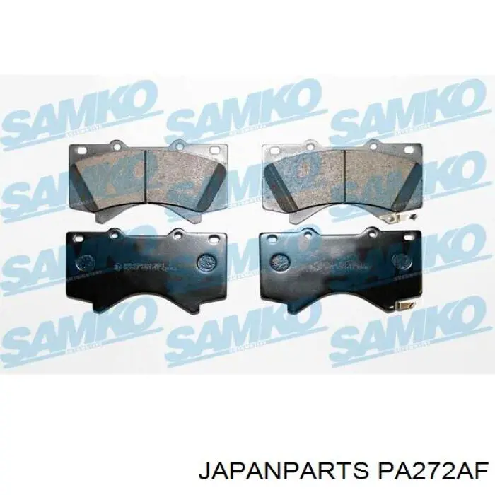 PA272AF Japan Parts Pastillas delanteras