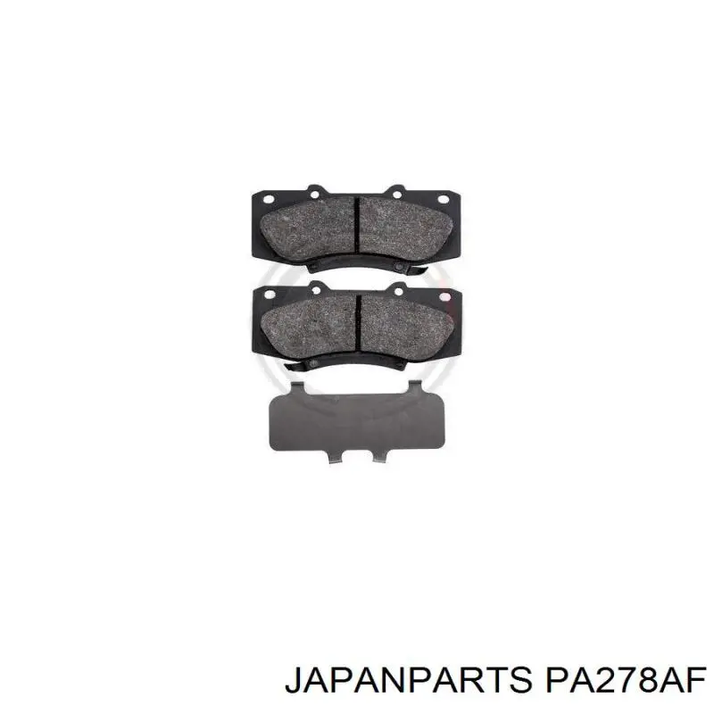 Pastillas freno delanteras Japan Parts PA278AF precio, desde 40,12 EUR