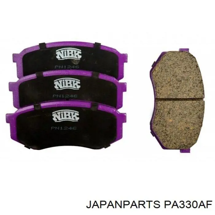 Pastillas freno delanteras Japan Parts PA330AF precio, desde 54,81 EUR