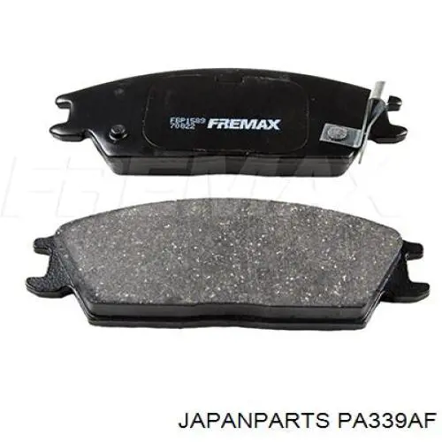 Pastillas de freno PA339AF Japan Parts
