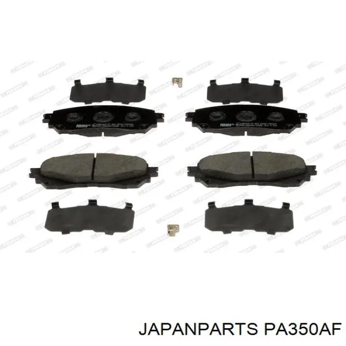 Pastillas freno delanteras Japan Parts PA350AF precio, desde 40,74 EUR