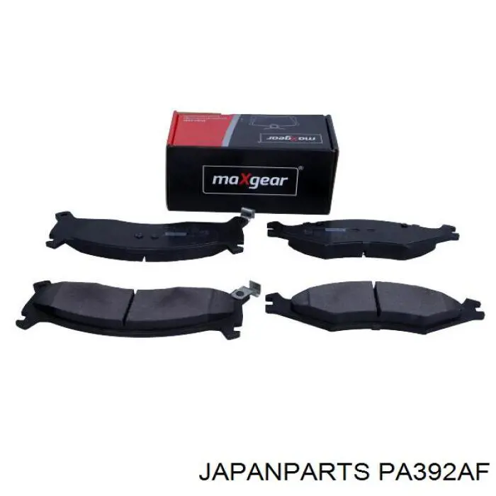 Pastillas freno delanteras Japan Parts PA392AF precio, desde 58,28 EUR