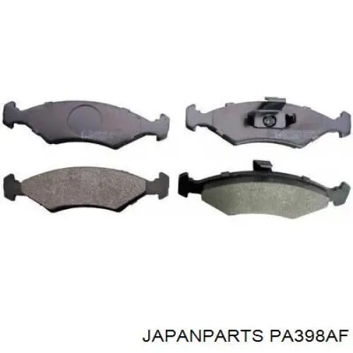 Pastillas de freno PA398AF Japan Parts