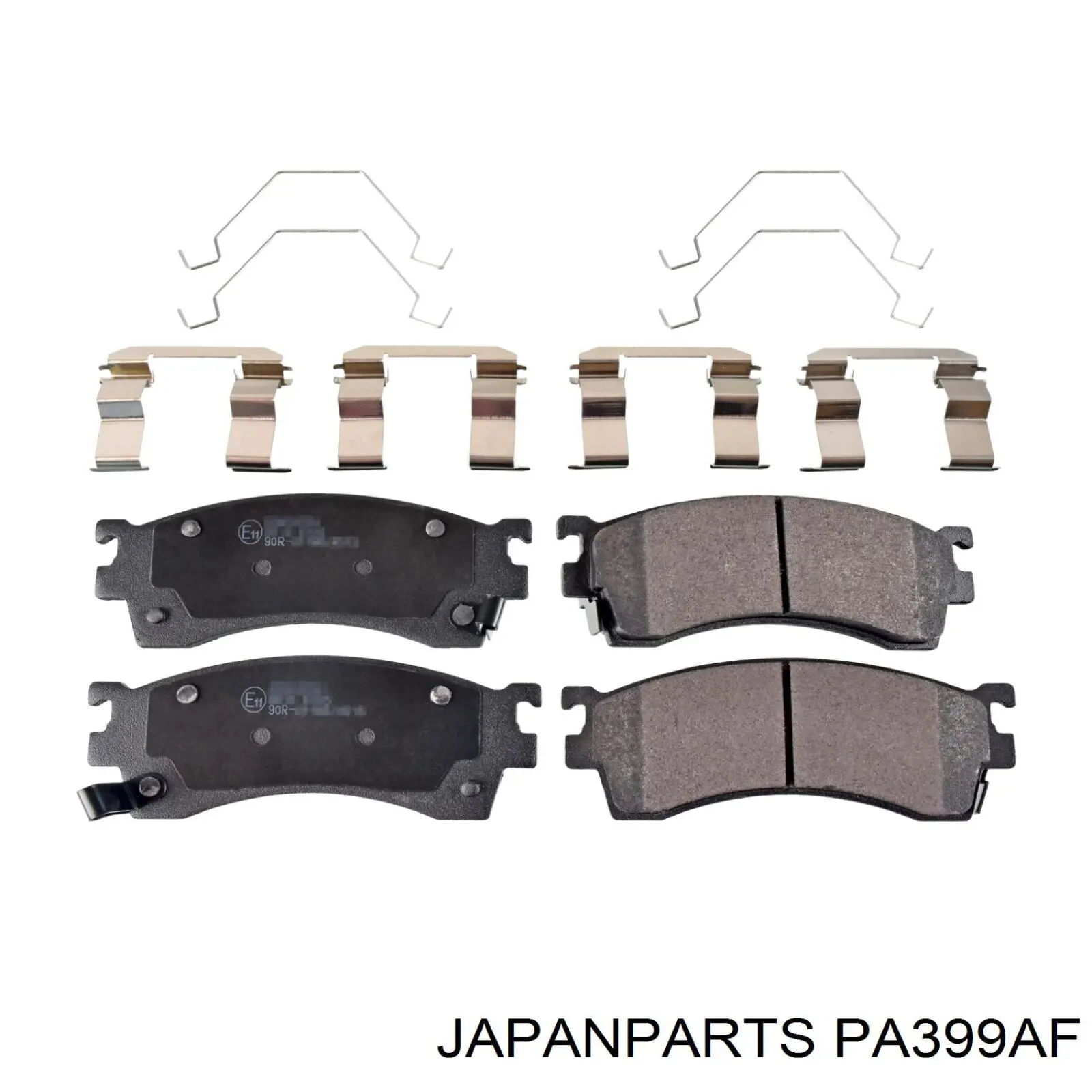 PA-399AF Japan Parts pastillas de freno delanteras