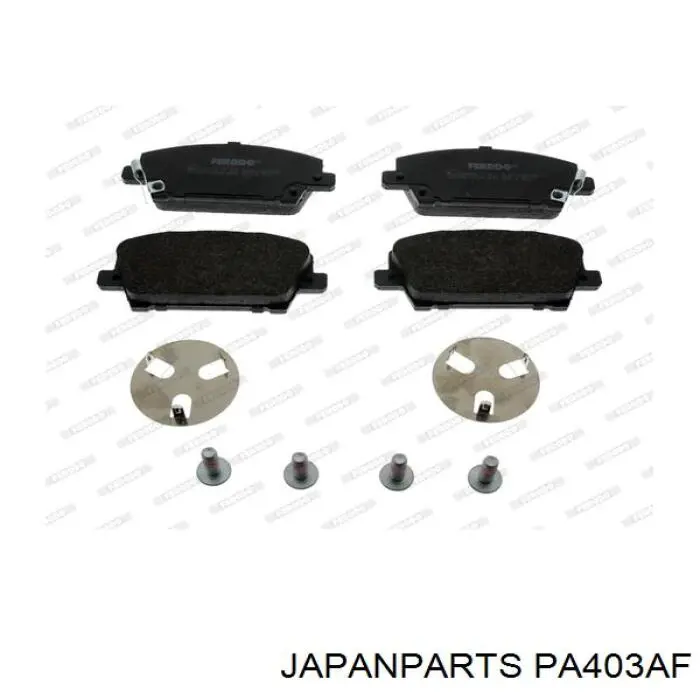 PA-403AF Japan Parts pastillas de freno delanteras