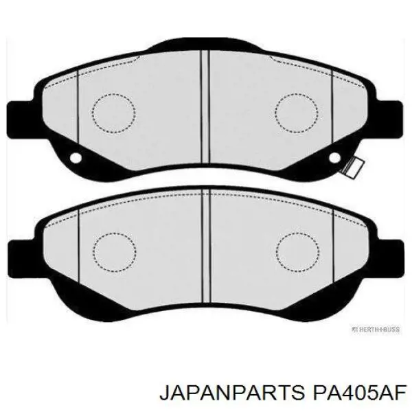 Pastillas de freno PA405AF Japan Parts
