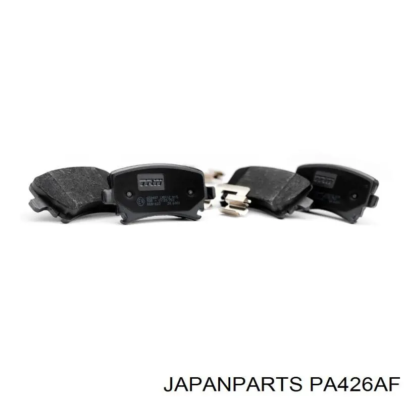Pastillas de freno delanteras Japan Parts PA426AF