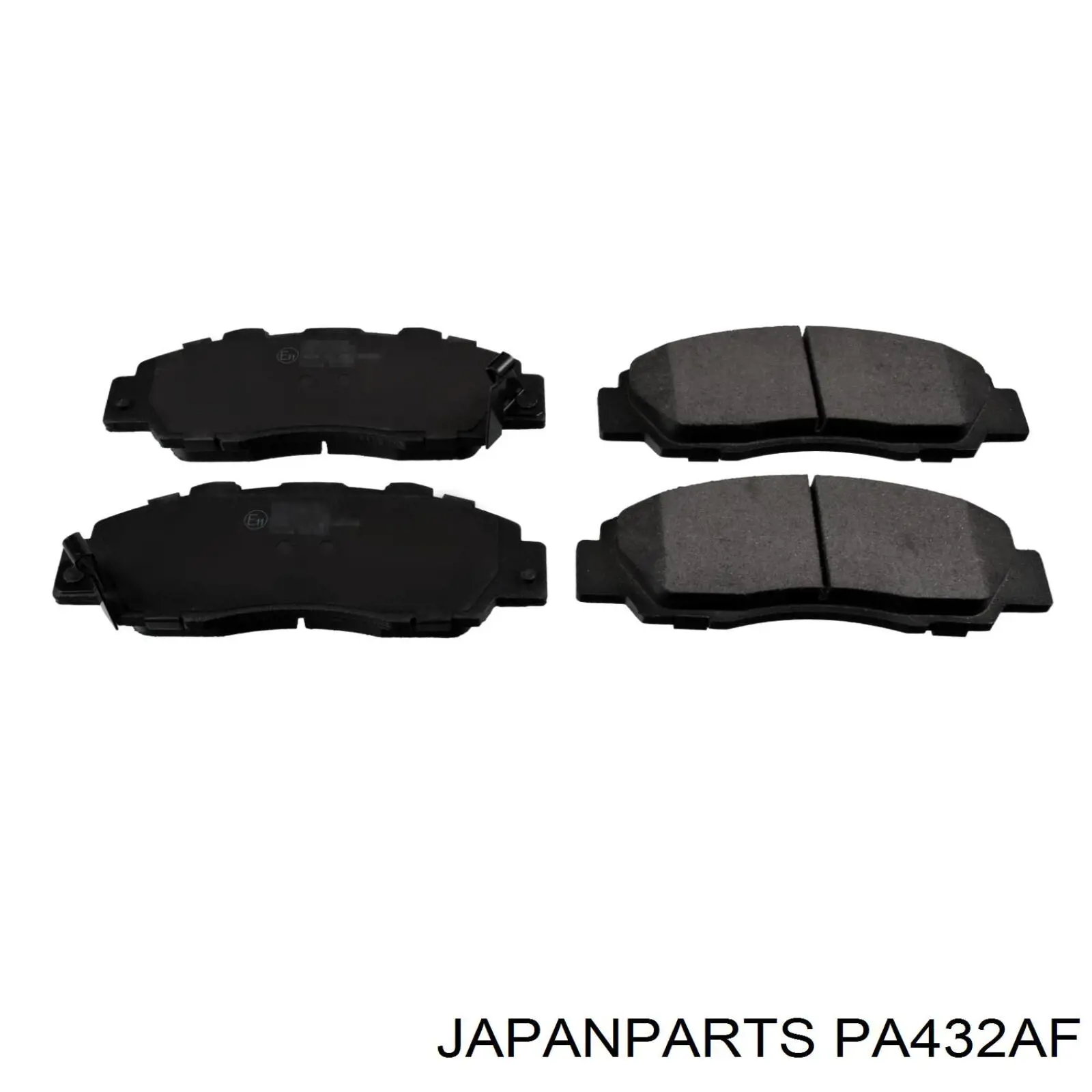 PA-432AF Japan Parts pastillas de freno delanteras